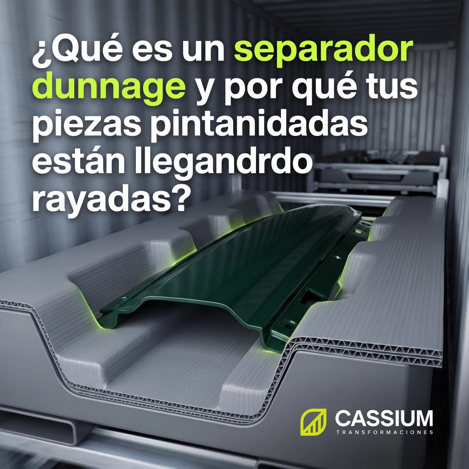 Article cover: What Is a Dunnage Separator and Why Are Your Painted Parts Arriving Scratched?